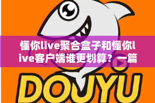 懂你live聚合盒子和懂你live客户端谁更划算？一篇看懂两种方案的性价比对比与选购指南