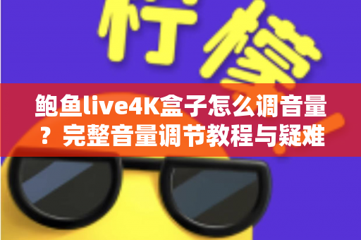 鲍鱼live4K盒子怎么调音量?完整音量调节教程与疑难解答指南 鲍鱼live4K盒子怎么调音量?完整音量调节教程与疑难解答指南