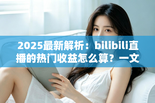 2025最新解析:bilibili直播的热门收益怎么算?一文读懂B站主播分成规则与增收技巧 2025最新解析:bilibili直播的热门收益怎么算?一文读懂B站主播分成规则与增收技巧