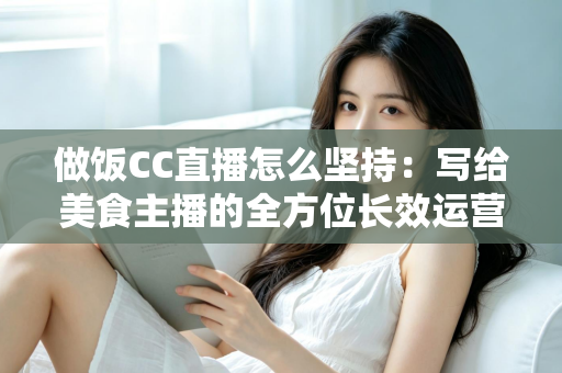 做饭CC直播怎么坚持：写给美食主播的全方位长效运营指南