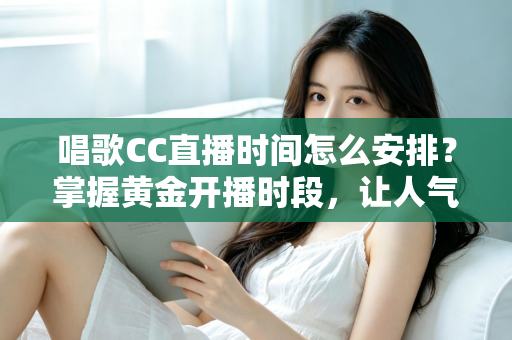唱歌CC直播时间怎么安排？掌握黄金开播时段，让人气翻倍的全攻略
