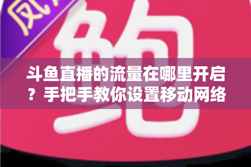 斗鱼直播的流量在哪里开启?手把手教你设置移动网络播放与实用省流攻略 斗鱼直播的流量在哪里开启?手把手教你设置移动网络播放与实用省流攻略