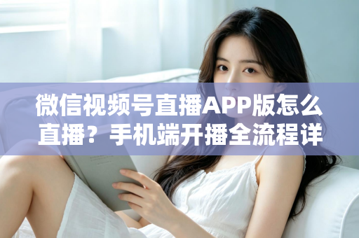 微信视频号直播APP版怎么直播?手机端开播全流程详解与实操指南 微信视频号直播APP版怎么直播?手机端开播全流程详解与实操指南