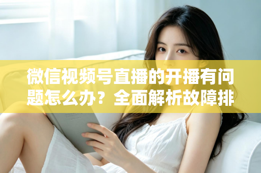 微信视频号直播的开播有问题怎么办?全面解析故障排查与高效解决方案指南 微信视频号直播的开播有问题怎么办?全面解析故障排查与高效解决方案指南