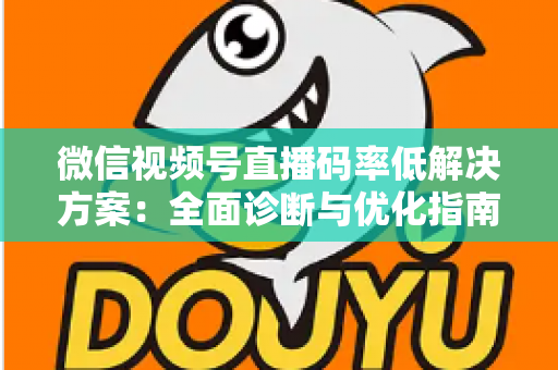 微信视频号直播码率低解决方案：全面诊断与优化指南，助你轻松提升直播画质与观看体验