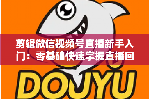 剪辑微信视频号直播新手入门:零基础快速掌握直播回放剪辑的完整指南 剪辑微信视频号直播新手入门:零基础快速掌握直播回放剪辑的完整指南