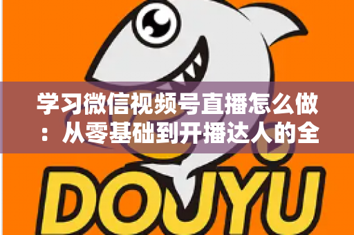学习微信视频号直播怎么做：从零基础到开播达人的全流程实战指南