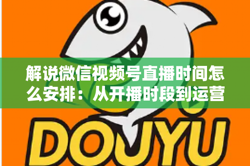解说微信视频号直播时间怎么安排:从开播时段到运营策略的全方位实用指南 解说微信视频号直播时间怎么安排:从开播时段到运营策略的全方位实用指南