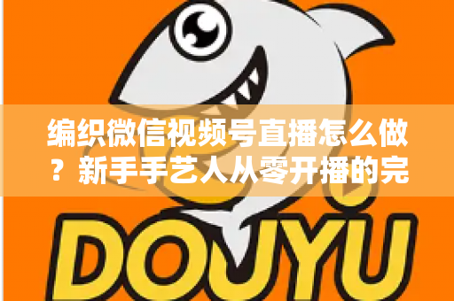 编织微信视频号直播怎么做？新手手艺人从零开播的完整实战指南