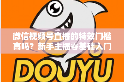 微信视频号直播的特效门槛高吗？新手主播零基础入门与特效使用全攻略解析