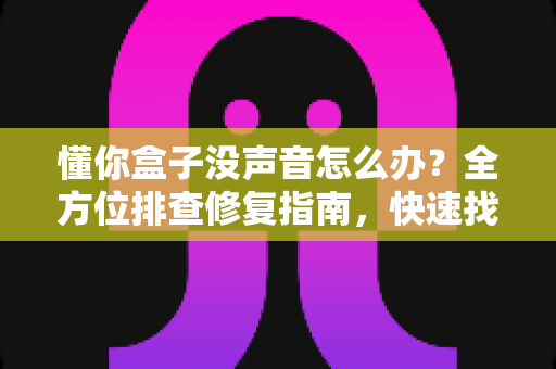 懂你盒子没声音怎么办?全方位排查修复指南,快速找回清晰音效 懂你盒子没声音怎么办?全方位排查修复指南,快速找回清晰音效